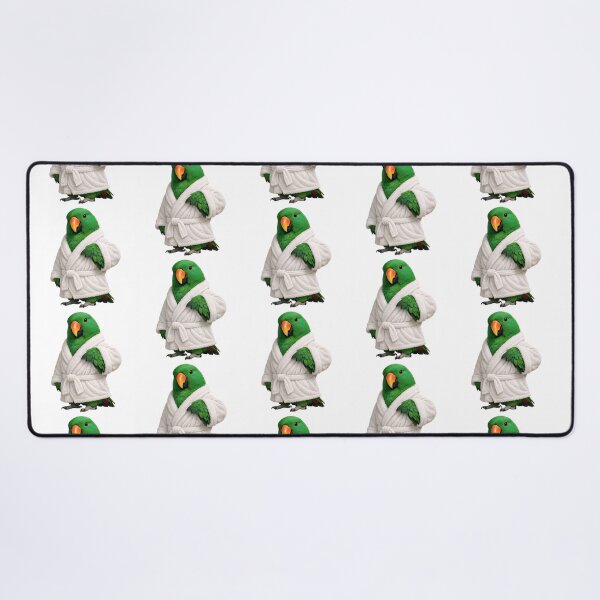 Item preview, Comfy Bathrobe Eclectus Parrot designed and sold by Sillytoe.