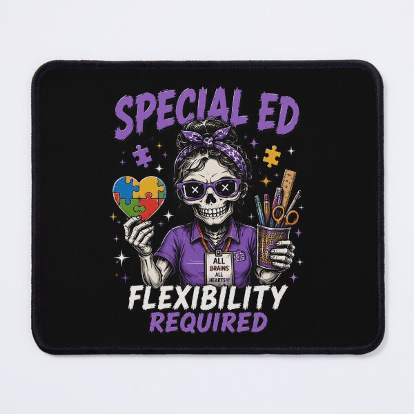 Item preview, Special Ed Teacher Autism Skeleton Flexibility SPED designed and sold by markymaarty.