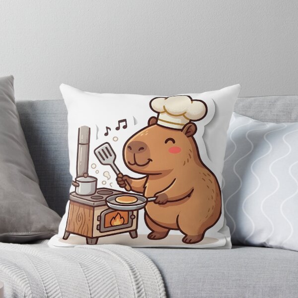 Item preview, Cute Capybara cook designed and sold by maykgg.