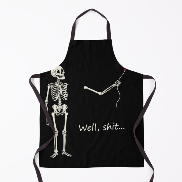 Item preview, Skeleton Lost Balloon Well Shit Saying Quote designed and sold by MakmurMpxgo.