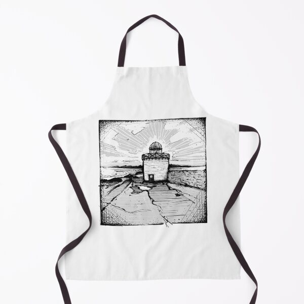 Item preview, Burry Port Lighthouse Pen Drawing designed and sold by amidst-no-whale.