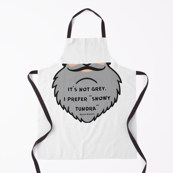Item preview, It's Not Grey I Prefer Snowy Tundra designed and sold by DirtyBeards.