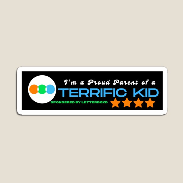Item preview, Letterboxd Terrific Kid designed and sold by Celluloid Closet.