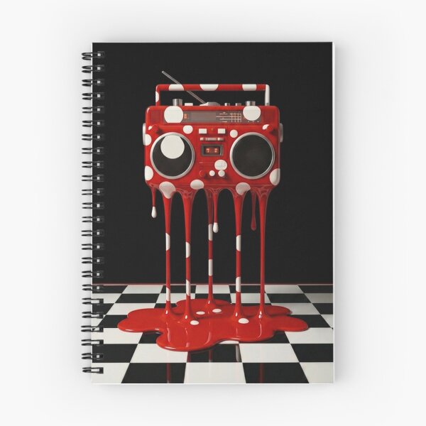 Item preview, Dripping Boombox Polka Dot Pop Art designed and sold by YourColorsWall.