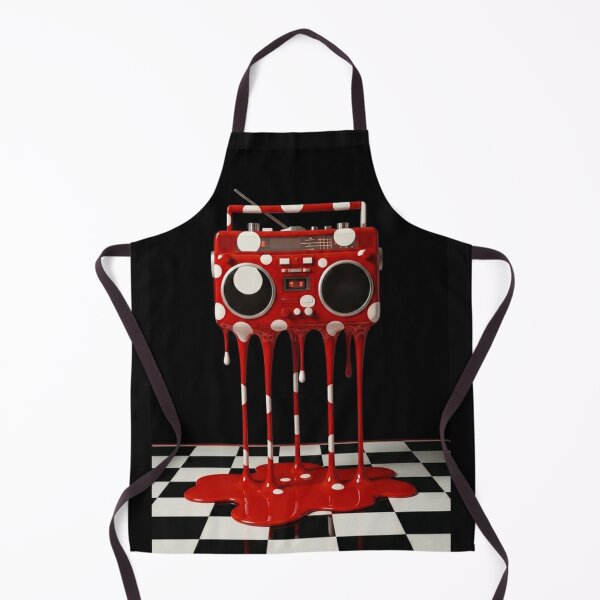 Item preview, Dripping Boombox Polka Dot Pop Art designed and sold by YourColorsWall.