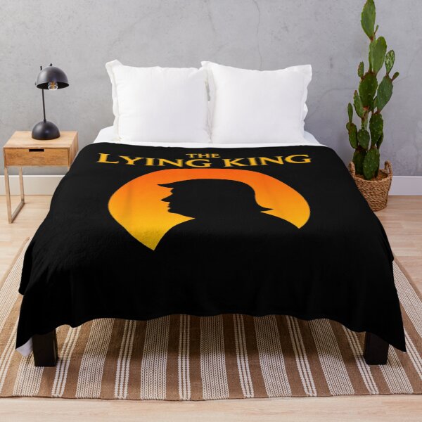 Item preview, The Lying King Political Satire Typography Graphic designed and sold by MakmurMpxgo.