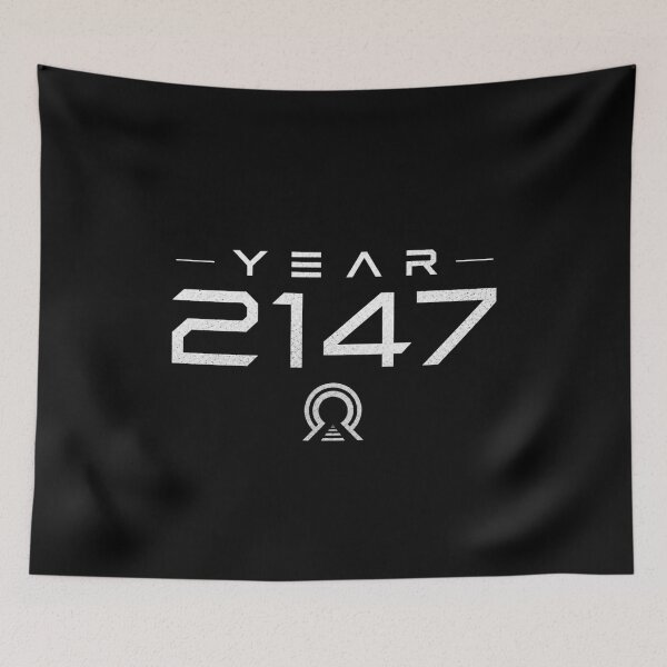 Item preview, Year 2147 Futuristic Cyberpunk Sci-Fi Streetwear  designed and sold by TEEJAMBOREE.
