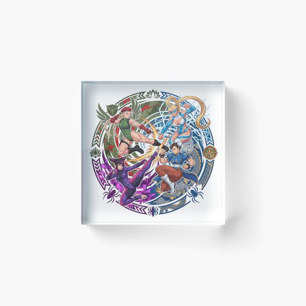Item preview, Street Fighter V Girls Anime designed and sold by andresdrawing.