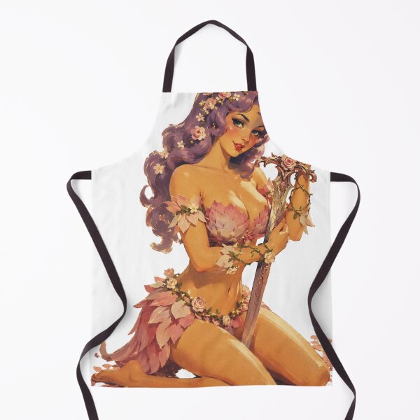 Item preview, Rose Knight Pin-Up | Floral Fantasy Warrior designed and sold by Cosplayvintage.
