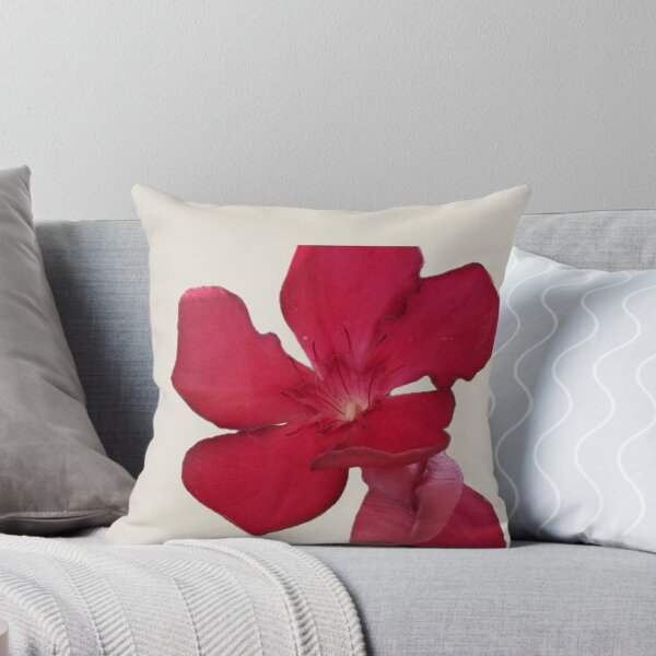 Item preview, Radiant Crimson Red Oleander Flower Cutout designed and sold by BalkanBloomArt.
