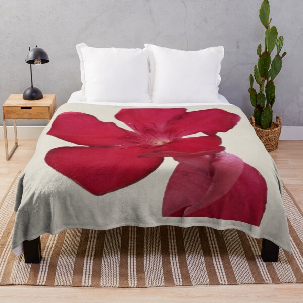 Item preview, Radiant Crimson Red Oleander Flower Cutout designed and sold by BalkanBloomArt.