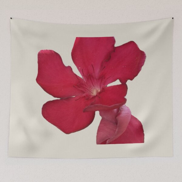 Item preview, Radiant Crimson Red Oleander Flower Cutout designed and sold by BalkanBloomArt.