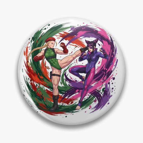 Item preview, Cammy VS Juri Street Fighter V Anime designed and sold by andresdrawing.