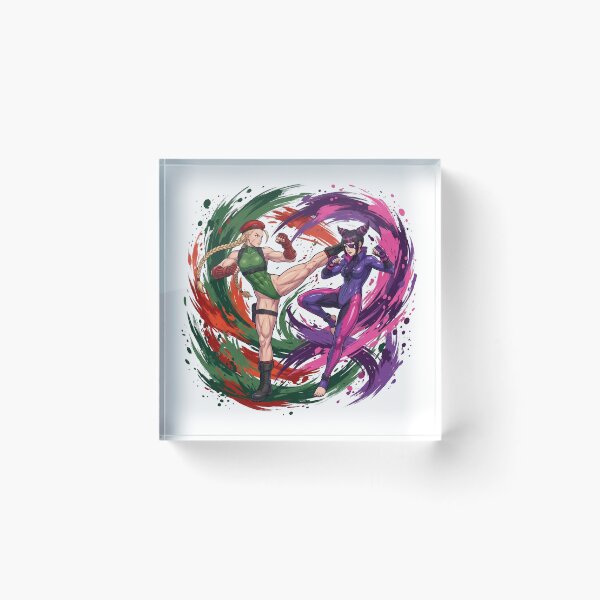 Item preview, Cammy VS Juri Street Fighter V Anime designed and sold by andresdrawing.