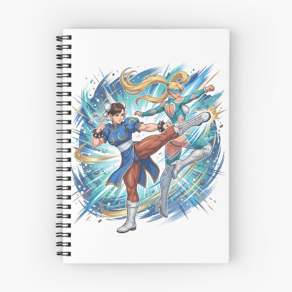 Item preview, R.Mika and Chun-li Street Fighter V Anime designed and sold by andresdrawing.