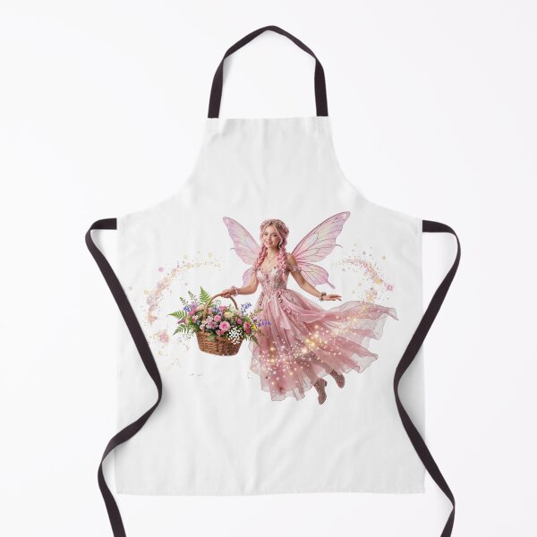 Item preview, Pink Fairy with Enchanted Flower Basket designed and sold by butterflies-new.
