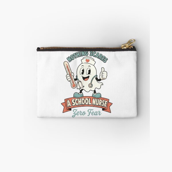 Item preview, School Nurse Halloween Funny Vintage Ghost designed and sold by hemagamo.