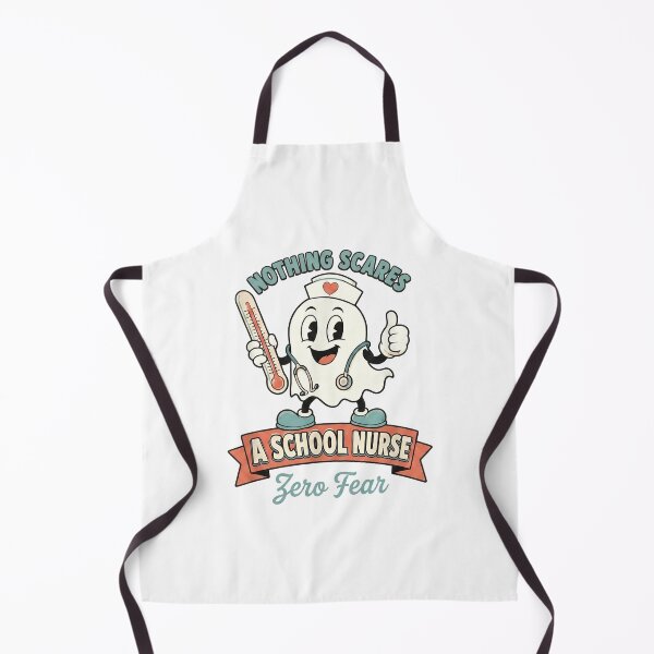 Item preview, School Nurse Halloween Funny Vintage Ghost designed and sold by hemagamo.