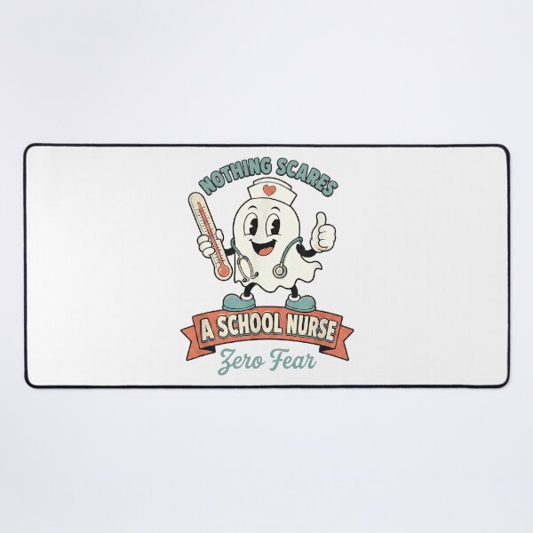 Item preview, School Nurse Halloween Funny Vintage Ghost designed and sold by hemagamo.