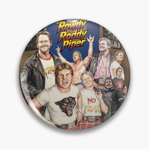 Item preview, "Rowdy" Roddy Piper (Version 2 - Pipers Pit) designed and sold by LoveSomethingDifferent.