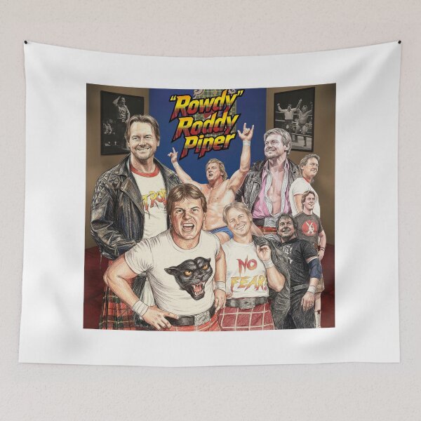 Item preview, "Rowdy" Roddy Piper (Version 2 - Pipers Pit) designed and sold by LoveSomethingDifferent.