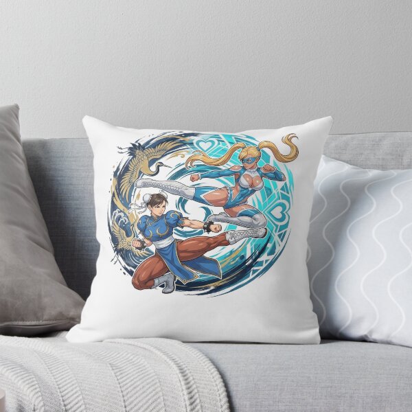 Item preview, R.Mika and Chun-li Street Fighter V Anime designed and sold by andresdrawing.