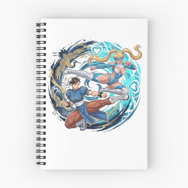 Item preview, R.Mika and Chun-li Street Fighter V Anime designed and sold by andresdrawing.