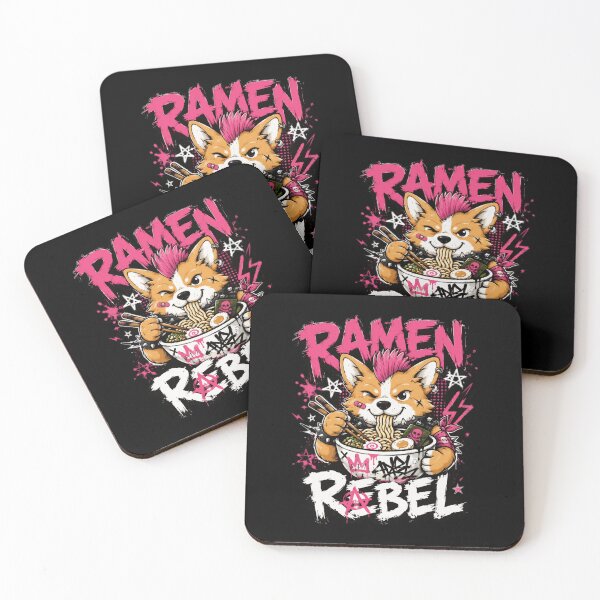 Item preview, Punk Dog Ramen Noodle Eater Canine Style designed and sold by markymaarty.