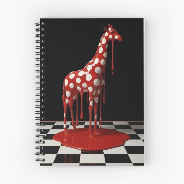 Item preview, Dripping Giraffe Polka Dot Pop Art designed and sold by YourColorsWall.