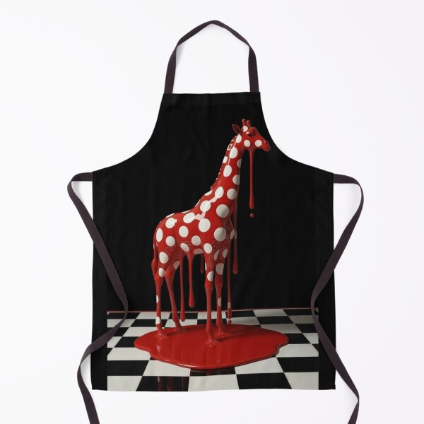 Item preview, Dripping Giraffe Polka Dot Pop Art designed and sold by YourColorsWall.