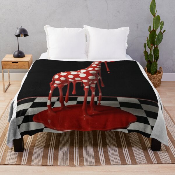Item preview, Dripping Giraffe Polka Dot Pop Art designed and sold by YourColorsWall.