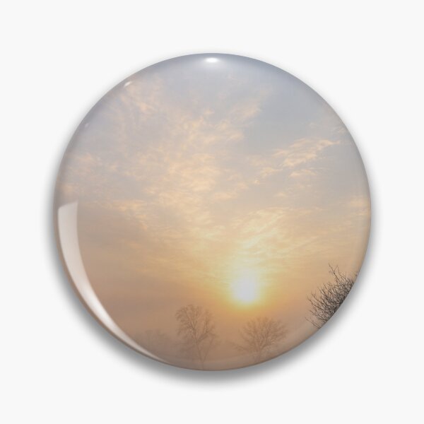 Item preview, Foggy winter sunset designed and sold by Astute-Artio-Photography.