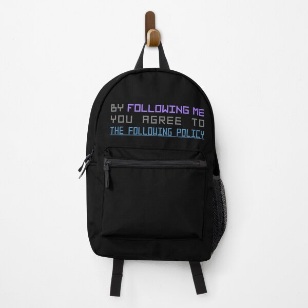 Item preview, The Following Policy designed and sold by weirdshop-451.