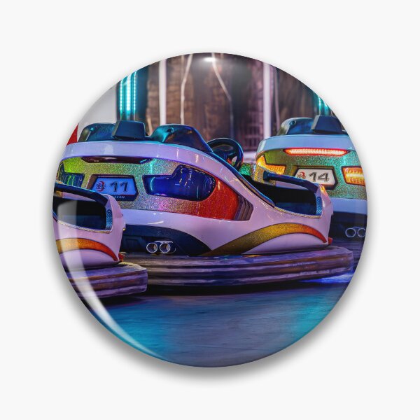 Item preview, Colorful Bumper Cars at Night designed and sold by Rabee Khalil Photography.