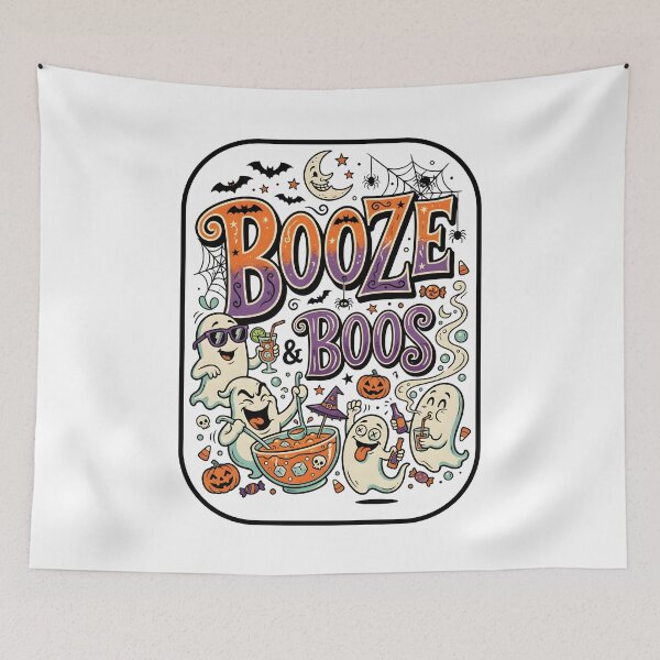 Item preview, Booze & Boos designed and sold by jlStopMedia.