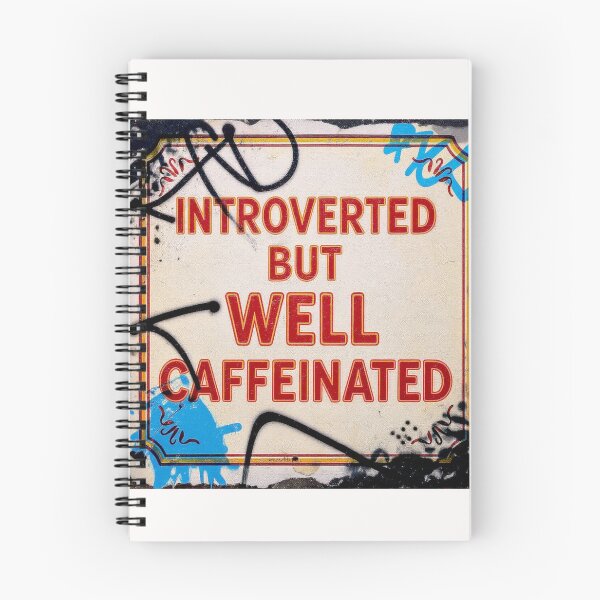 Item preview, Introverted but well caffeinated #3 designed and sold by Helios Be. Lavsh.