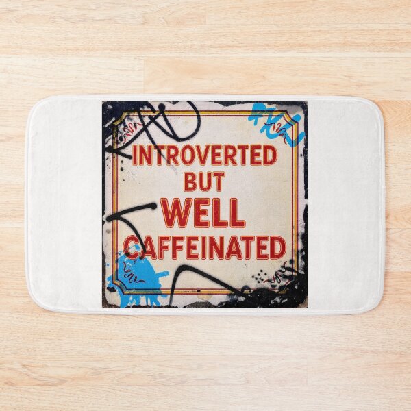 Item preview, Introverted but well caffeinated #3 designed and sold by Helios Be. Lavsh.