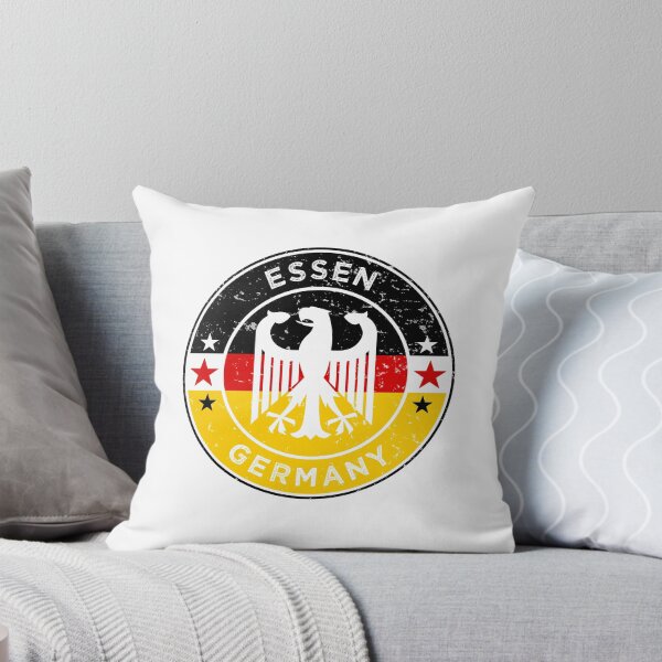 Item preview, Essen Deutschland Eagle Vintage Flag designed and sold by ArtByKatti.