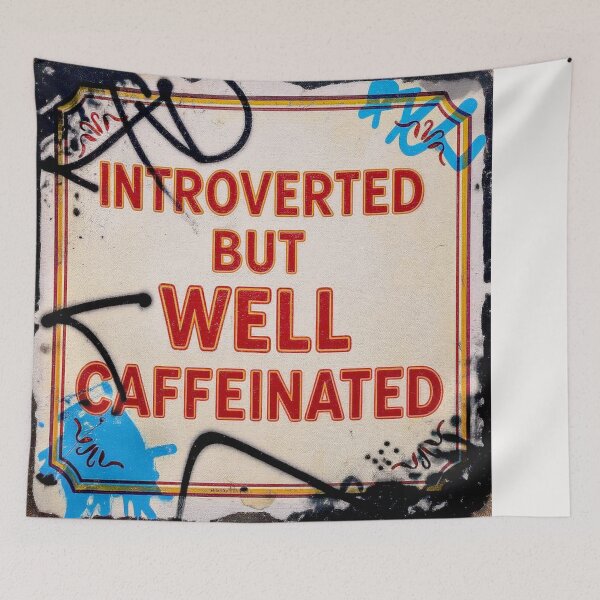 Item preview, Introverted but well caffeinated #3 designed and sold by Helios Be. Lavsh.