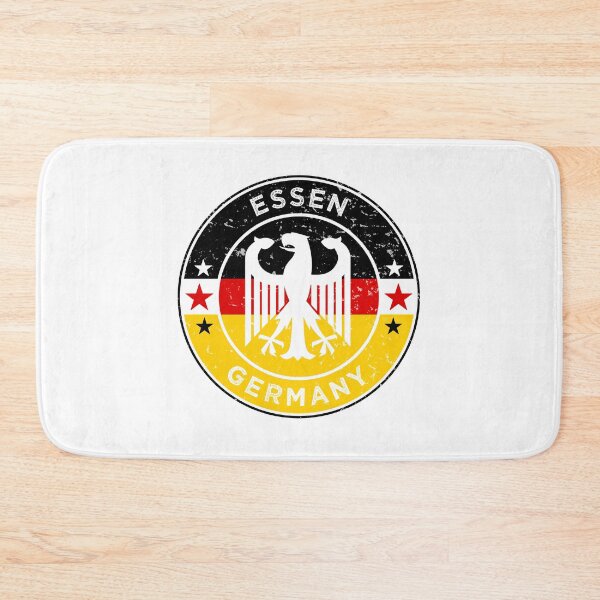 Item preview, Essen Deutschland Eagle Vintage Flag designed and sold by ArtByKatti.