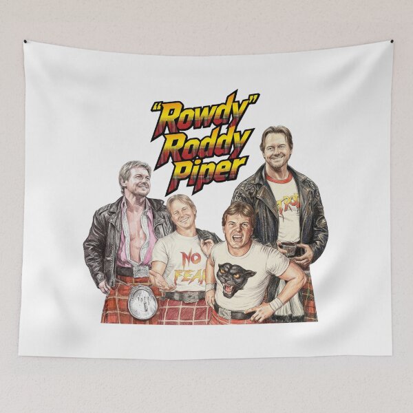 Item preview, "Rowdy" Roddy Piper (Version 1) designed and sold by LoveSomethingDifferent.