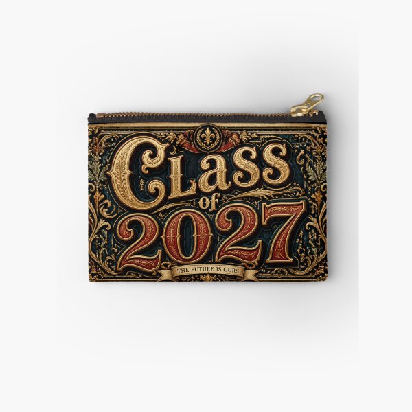 Item preview, Class of 2027 The Future Is Ours – Vintage Ornate Graduation Design designed and sold by Daily Mood Studio.