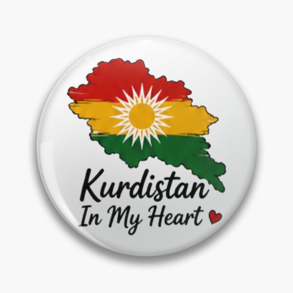 Item preview, Kurdistan In My Heart – Kurdish Pride Map Design designed and sold by DailyDoodlesBySumbul.