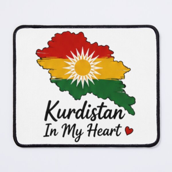 Item preview, Kurdistan In My Heart – Kurdish Pride Map Design designed and sold by DailyDoodlesBySumbul.
