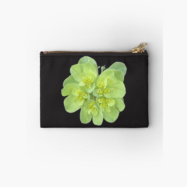 Item preview, Isolated Green Euphorbia Spurge Flower Cluster Macro Cutout designed and sold by BalkanBloomArt.