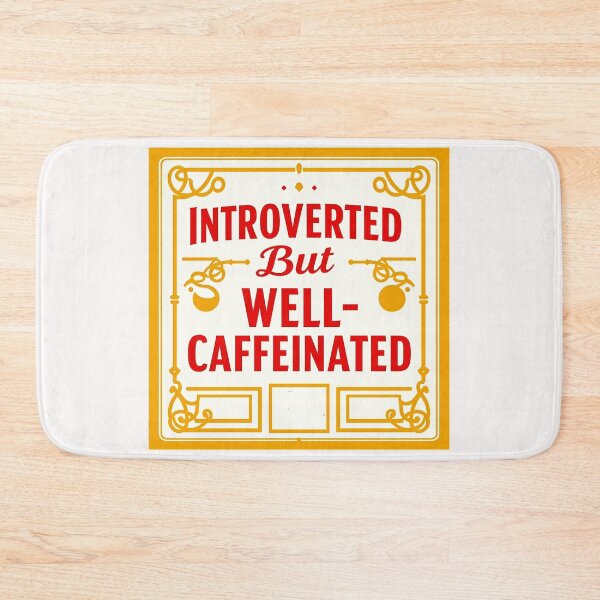 Item preview, Introverted but well caffeinated #2 designed and sold by Helios Be. Lavsh.