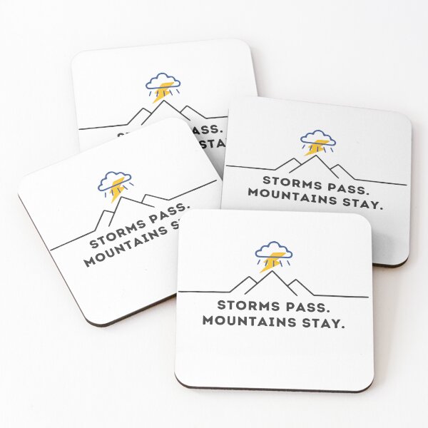 Item preview, Storms Pass Mountains Stay designed and sold by Gabro-Shop.