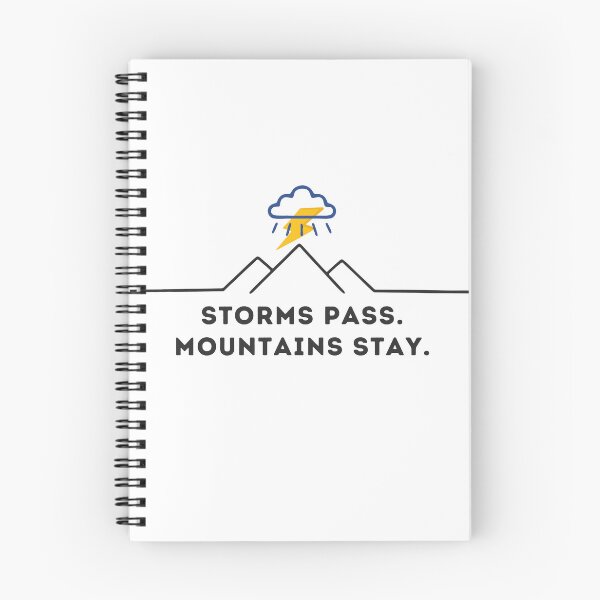Item preview, Storms Pass Mountains Stay designed and sold by Gabro-Shop.