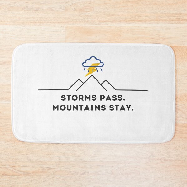 Item preview, Storms Pass Mountains Stay designed and sold by Gabro-Shop.