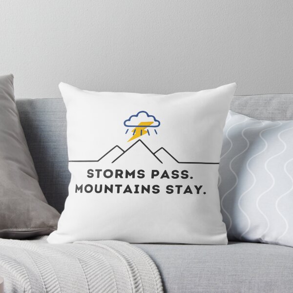 Item preview, Storms Pass Mountains Stay designed and sold by Gabro-Shop.
